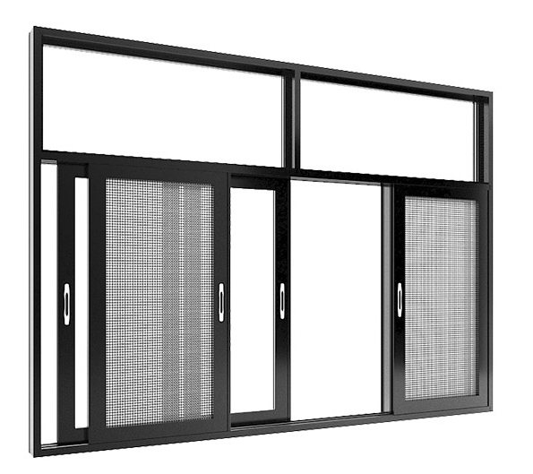 120 series Sliding windows with flyscreen